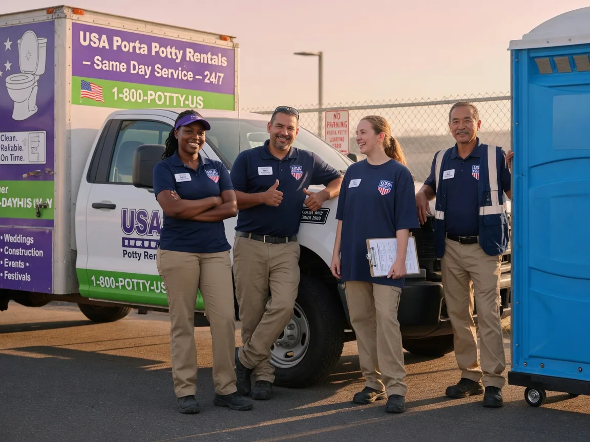 Porta Potty Rental company in Columbia, VA